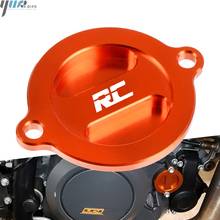 Motorcycle Parts Engine Oil Filter Cover Cap Engine Tank Covers Oil Cap For  RC8 RC 125 200 250 390 690 2019 2018 2017 2016 2024 - buy cheap