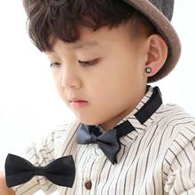 Baby Kids Tie Solid Color Adjustable Necktie Bowtie Party Photography Props Baby Necktie Skinny Tie Black Party Dress Necktie 2024 - buy cheap