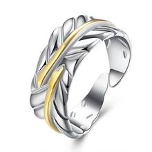 Wholesale silver plated wedding rings for women engagement Bridal jewelry Classic anel de prata Luxurious 2024 - buy cheap