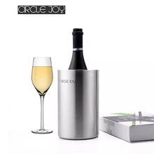 Xiaomi Circle Joy Stainless Steel Double Ice Bucket Efficient Insulation Mini Ice Bucket For Red Wine No Ice Cube 2024 - buy cheap