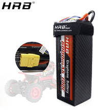 HRB-batería Lipo de grafeno de 22,2 V, 6000mah, 6S, 100C, XT90, EC5 T, Deans, XT60, XT150, RC, carreras, FPV, aviones, barcos, Buggy, coche, camión, piezas 2024 - compra barato