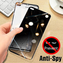 Privacy 9H Tempered Glass For OPPO Realme X Lite Q Z X2 X3 XT 3 5 5i 6 6i 7 X7 X50 Pro Anti Spy Glare Peeping Screen Protector 2024 - buy cheap