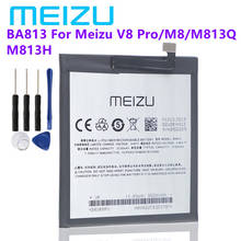 Meizu 100% original 3100mah bateria ba813 para meizu v8 pro m813q bateria de alta qualidade da produção a mais atrasada do telefone móvel 2024 - compre barato