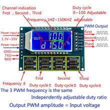 Генератор сигналов PWM частота импульса рабочий цикл регулируемый модуль ЖК-дисплей 2024 - купить недорого