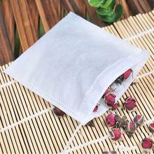 Tea Bags 100Pcs/Lot Empty Scented Drawstring Pouch Bag Seal Filter Cook Herb Spice Loose Coffee Pouches Tools 2024 - buy cheap