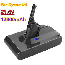 Batería recargable para Dyson V8, pila de 12800mAh, 21,6 V, para aspiradora de iones de litio, para Dyson V8 2024 - compra barato
