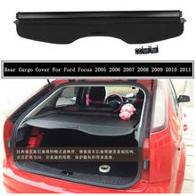 Cubierta de carga trasera para Ford Focus Hatchback 2005-2011, cortina de partición, pantalla de maletero, Escudo de seguridad, Accesorios Negros 2024 - compra barato