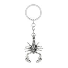Fashionable Scorpion Shape Keychain Style Creative Retro King Punk Animal Pendant Key Chain Hot New 2024 - buy cheap