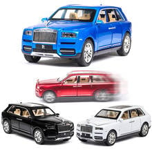 Kakbeir 1:24 rolls-royce cullinan modelo de carro de metal modelo de carro liga de fundição carro de brinquedo das crianças presente colecionáveis frete grátis 2024 - compre barato