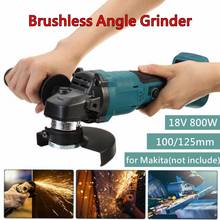 18V Brushless Cordless Impact Angle Grinder 100/125mm without Battery DIY Power Tool Cutting Machine Polisher For Makita Battery 2024 - buy cheap