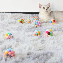 Gato interativo bola brinquedos de pelúcia elétrica catnip som gato selfplaying gatinho brinquedo pet bola suprimentos para animais de estimação produtos brinquedos para gatos 2024 - compre barato