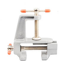 3.5" Aluminum Miniature Small Jewelers Hobby Clamp On Table Bench Vise Mini Tool Vice 2024 - buy cheap