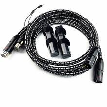 Cable balanceado NIAGARA XLR con 72V, amplificador de bricolaje, línea de Audio HiFi, reproductor de DVD y CD, cine en casa, nuevo 2024 - compra barato