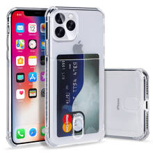 KISSCASE-funda transparente a prueba de golpes para iPhone, carcasa de TPU suave para iPhone 11 Pro Max, 11 Pro, XR, X, XS Max, 8, 7 Plus, 6, 6S Plus, 5, 5S, SE 2024 - compra barato