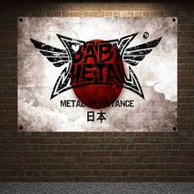 BABYMETAL Retro Pop Rock Singer Posters Metal Music Stickers Band Logo Flag & Banner Wall Chart Wall Art Home Decoration 2024 - buy cheap