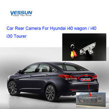 Yessun-cámara de visión trasera para matrícula de coche, 4 LED de visión nocturna, 170 grados, HD, para Hyundai i40 wagon i40 i30 Tourer 2024 - compra barato
