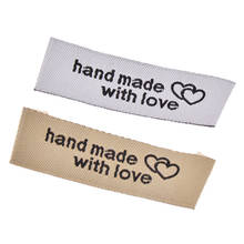 50PCS/pack Washable Cloth Woven Labels For Garment Quilting Accessories Factory Home DIY Colthes Collection 2024 - buy cheap