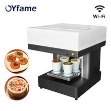 OYfame Automatic Selfie Coffee Printer 4 cup Biscuit Cake Chocolate Printer DIY Printer Latte coffee Printing Machine With Wifi 2024 - buy cheap