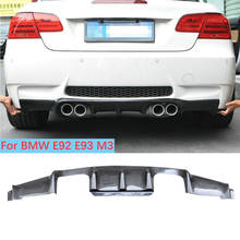 Carbon Fiber Rear Bumper Lip Diffuser Spoiler For BMW E92 E93 M3 2007-2012 Car Accessories 2024 - buy cheap