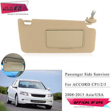 ZUK Driver Side Sunvisor Sunshade Sun Shield Visor For HONDA 2009 2010 2011 2012 2013 Beige gray, Sun Visor For For ACCORD 2008 2009 2010 2011 2012 2013 2024 - buy cheap