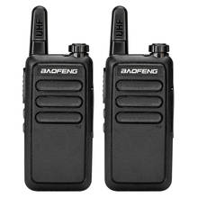 2 шт Baofeng BF-R5 FRS Walkie Talkie UHF 400-470Mhz двухстороннее радио USB зарядка NK-Shopping 2024 - купить недорого