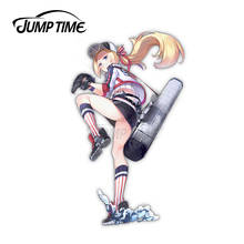 Jump Time 13 x7cm For Azur Lane Bogue Retrofit Anime Waifu Car Stickers Personality Creative DIY Custom Printing Anime SUV Decal 2024 - buy cheap