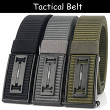 Tactical Belt Adjustable Nylon Hiking Climbing Wargame Military Belt Tactical Gear Durable Hunting Shooting Fishing Combat Belts 2024 - buy cheap