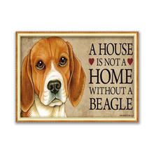Animal Dog Beagle DIY Embroidery Cross Stitch 11CT Kits Needlework Craft Set Printed Canvas Cotton Thread Home Decoration Sale 2024 - buy cheap