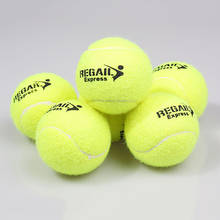 Pelotas de tenis de entrenamiento de presión estándar para niños y adultos, pelota de goma de fibra sintética de alta calidad para deportes de equipo, 3/6 Uds. 2024 - compra barato