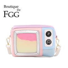 Boutique De FGG-Bolso De hombro De PU para mujer, pequeña en forma De falda bandolera, informal, para chicas 2024 - compra barato