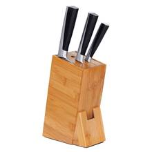 Kitchen Knife Holder Shelf Rack Storage Bamboo Knife Block Tool Frame Cutting Tool Stand for Chef Knife Set 2024 - buy cheap