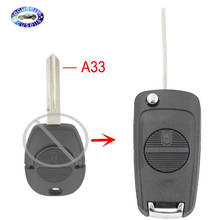 2 BUTTON FLIP KEY CASE UPGRADE FOR NISSAN ALMERA PRIMERA X-TRAIL REMOTE A33 2024 - buy cheap