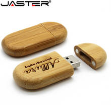 JASTER 1PCS free custom logo wooden usb flash drive pendrive 4G 8GB 16GB 32GB 64GB 128GB external storage USB memory stick 2024 - buy cheap