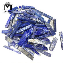 Piedra azul Natural de lapislázuli, espécimen Mineral de cristal, piedra preciosa curativa para decoración de pecera del hogar, 50g 2024 - compra barato
