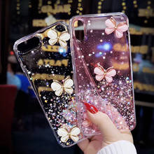 Glitter Case for Realme C11 C12 C15 C7 7i V5 X7 PRO Coque Case for OPPO A53 A32 A33 A93 5G A15 F17 PRO Cover Reno 5 5G 2024 - buy cheap