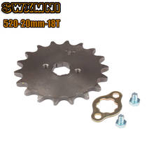 Motorcycle Steel 520 chain 20mm 18T Teeth Front Engine Sprocket For Honda Lifan ZongShen YCF ATV Quad Dirt Pit bike Buggy 2024 - buy cheap