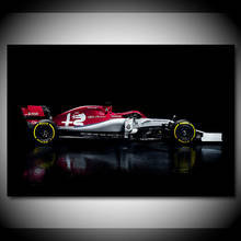 Alfa Romeo-carteles C38 ormora F1, decoración de pared, enmarcada con pintura lienzo artístico, decoración de habitación 2024 - compra barato