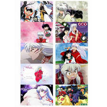 Inuyasha Sticker 100pcs Different Style Anime Stickers Bus ID Waterproof Card Stikers Custom Sticker 2024 - buy cheap