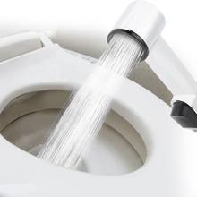 Toilet Bathroom Bath Electroplate Toilet Bidet Adapter Spray Handhold Shower Head Wall Bracket Hose Kit 2024 - buy cheap
