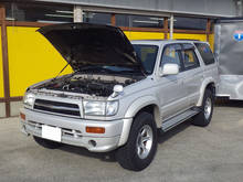 for 1995-2002 Toyota Hilux Surf KZN185W SUV Front Hood Bonnet Gas Struts Lift Support Shock Damper Carbon Fiber 2024 - buy cheap