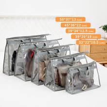 80% Hot Sales!!! Storage Bag Transparent Dustproof PVC Shoes Handbag Organizer for Closet 2024 - buy cheap