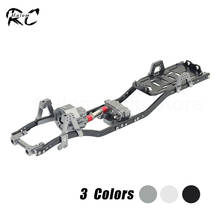 12.3" 313mm Wheelbase Metal Chassis Frame with Front Planetary Gear Transmission for 1/10 RC Crawler Axial SCX10 SCX10 II 90046 2024 - buy cheap