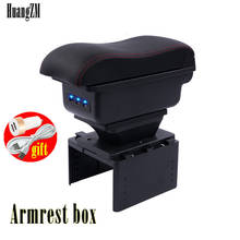 For Renault logan 2/Megane/twingo armrest box central Store content box products interior Armrest Storage accessories part 2024 - buy cheap