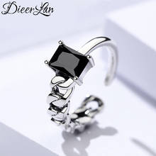 Vintage New Black Crystal Rings for Women Wedding Adjustable Antique Statement Rings Anillos 2024 - buy cheap