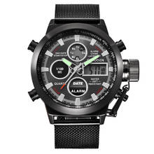 CURDDEN Brand Watches New Fashion Digital Men Full Steel led Watch Mens Chronograph Business Watch Reloj Hombre Acero Inoxidable 2024 - buy cheap