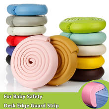 1Set 5M Children Protect Collision Table Guard Strip Baby Safety Glass Edge Corner Foam Bumper With Tape Desk Corner Protector 2024 - buy cheap