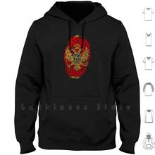 Identity : Montenegrin Hoodie Long Sleeve Montenegro Montenegro Seal Montenegro Coat Of Arms Crna Gora Црна Гора 2024 - buy cheap