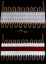 1000 x супер яркий smd 5050 RGB светодиодный модуль светильник светодиосветодиодный S Водонепроницаемый 0,72 Вт 12 В постоянного тока Бесплатная доставка 2024 - купить недорого