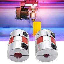 CNC Motor Jaw Shaft Coupling Dismountable Flexible Aluminium Alloy Integration Plum Coupler Motor Connector for 3D Printer 2024 - buy cheap