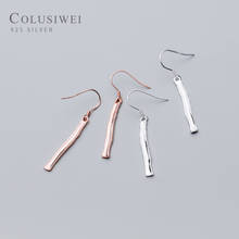 Colusiwei Irregular Geometric Stick Shape Dangle Earrings for Women Minimalism 925 Sterling Silver Hook Jewelry Anti-allergy 2024 - buy cheap